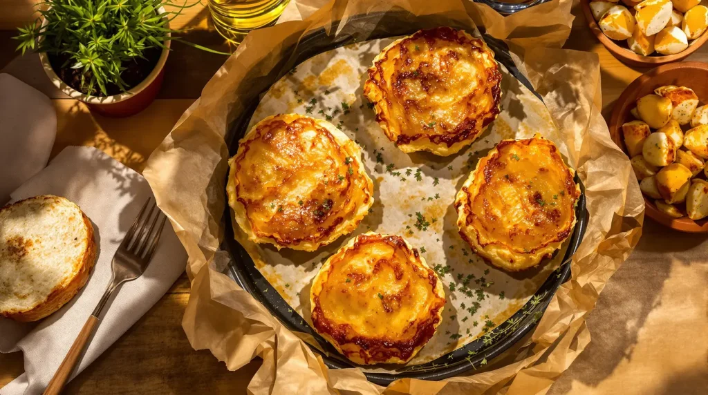 « Je les prépare en 10 minutes pour toute la famille » : mes galettes de pommes de terre crousti-dorées au four, nettement plus légères que des frites
