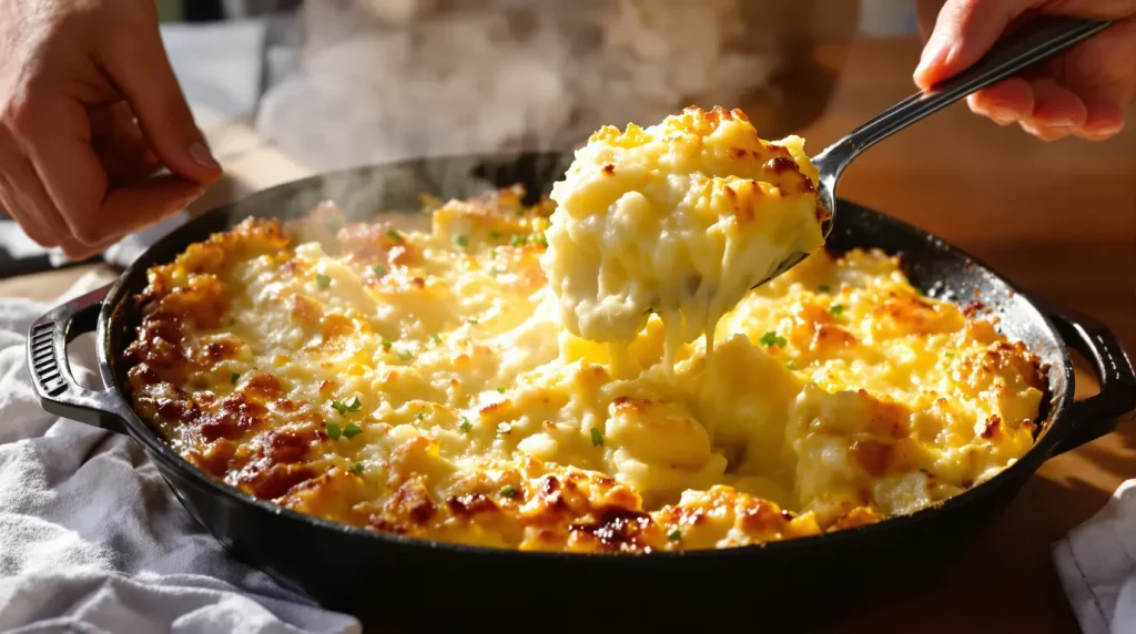 Oubliez la béchamel : cette sauce que les chefs adorent transforme le gratin !